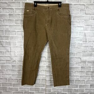 Kuhl The Law Jean Rugged Wear VTG Pantina Dye Brown 5 Pocket Pants Mens 40 x 30